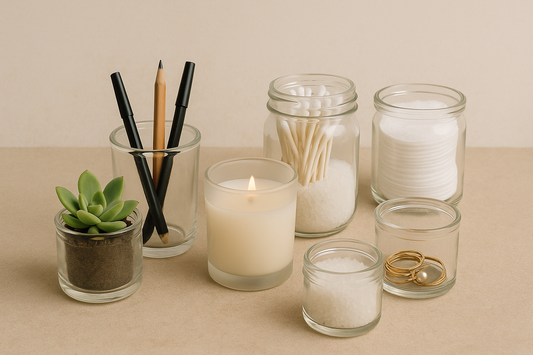 How to Reuse Candle Jars Creatively: 7 Chic DIY Ideas