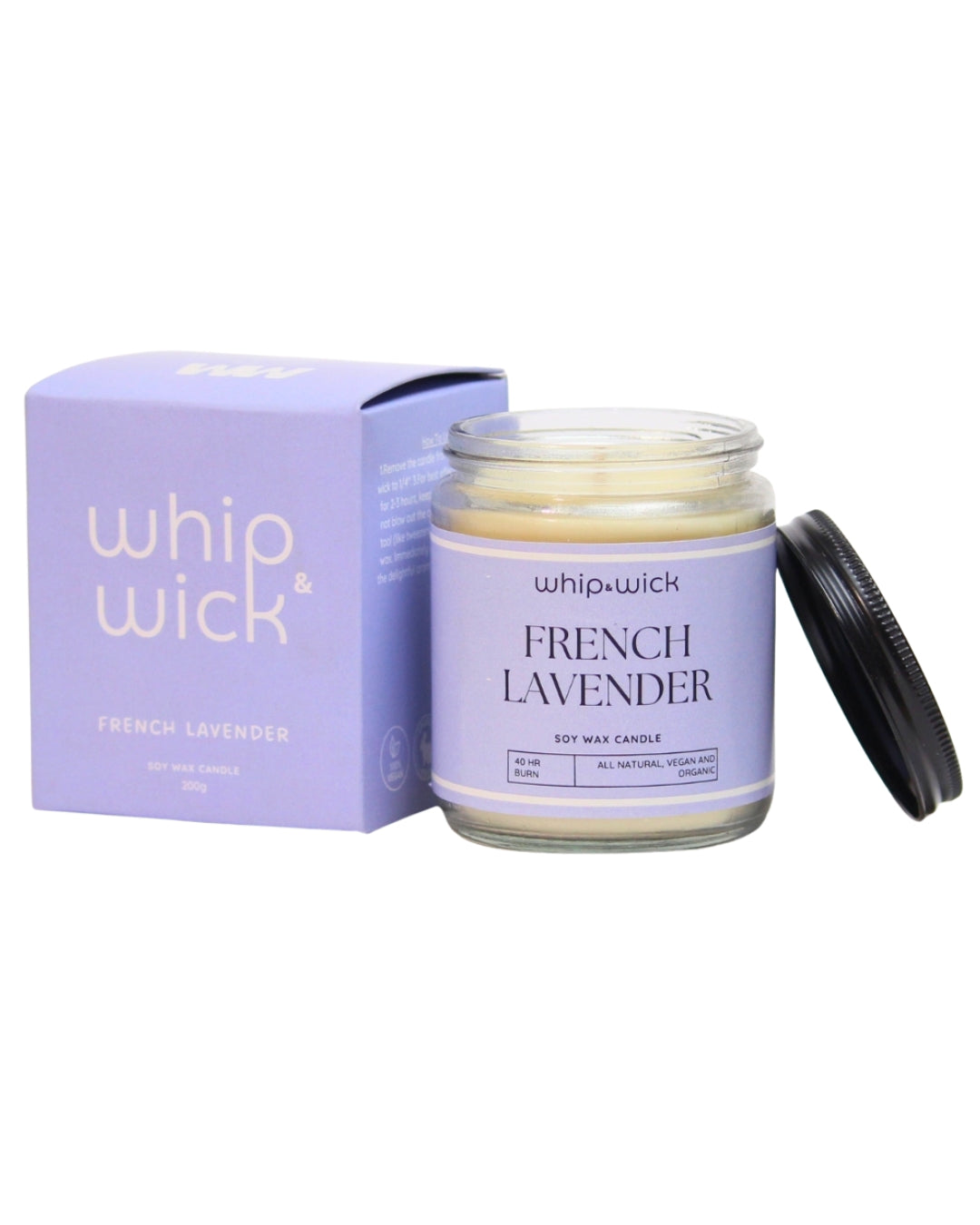 French Lavender Scented Candle