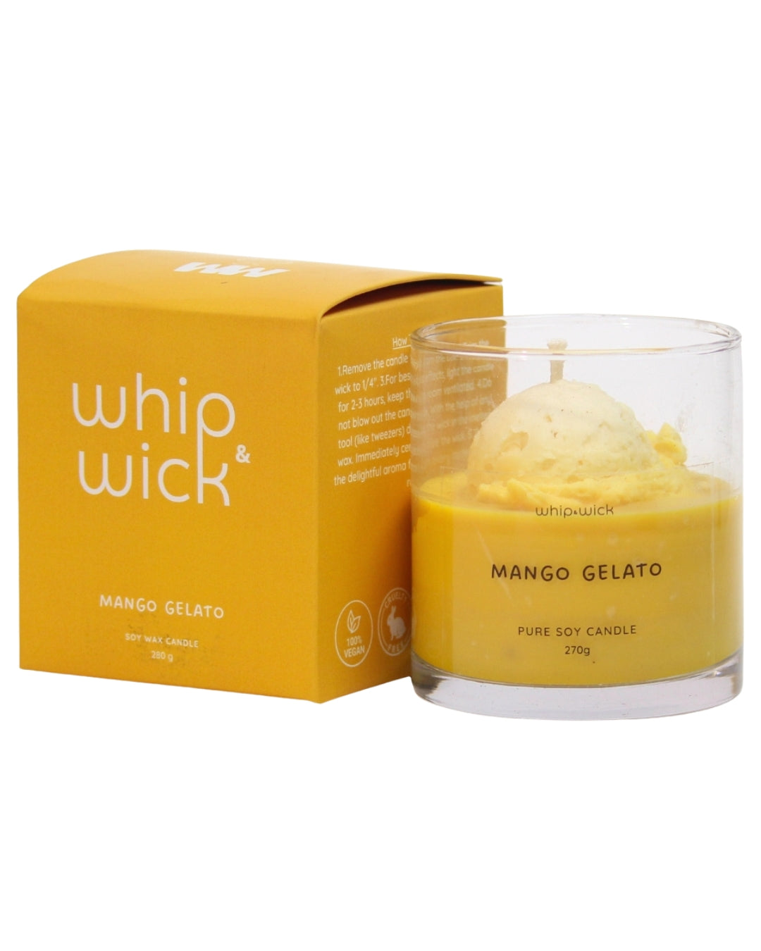 Mango Gelato Scented Candle