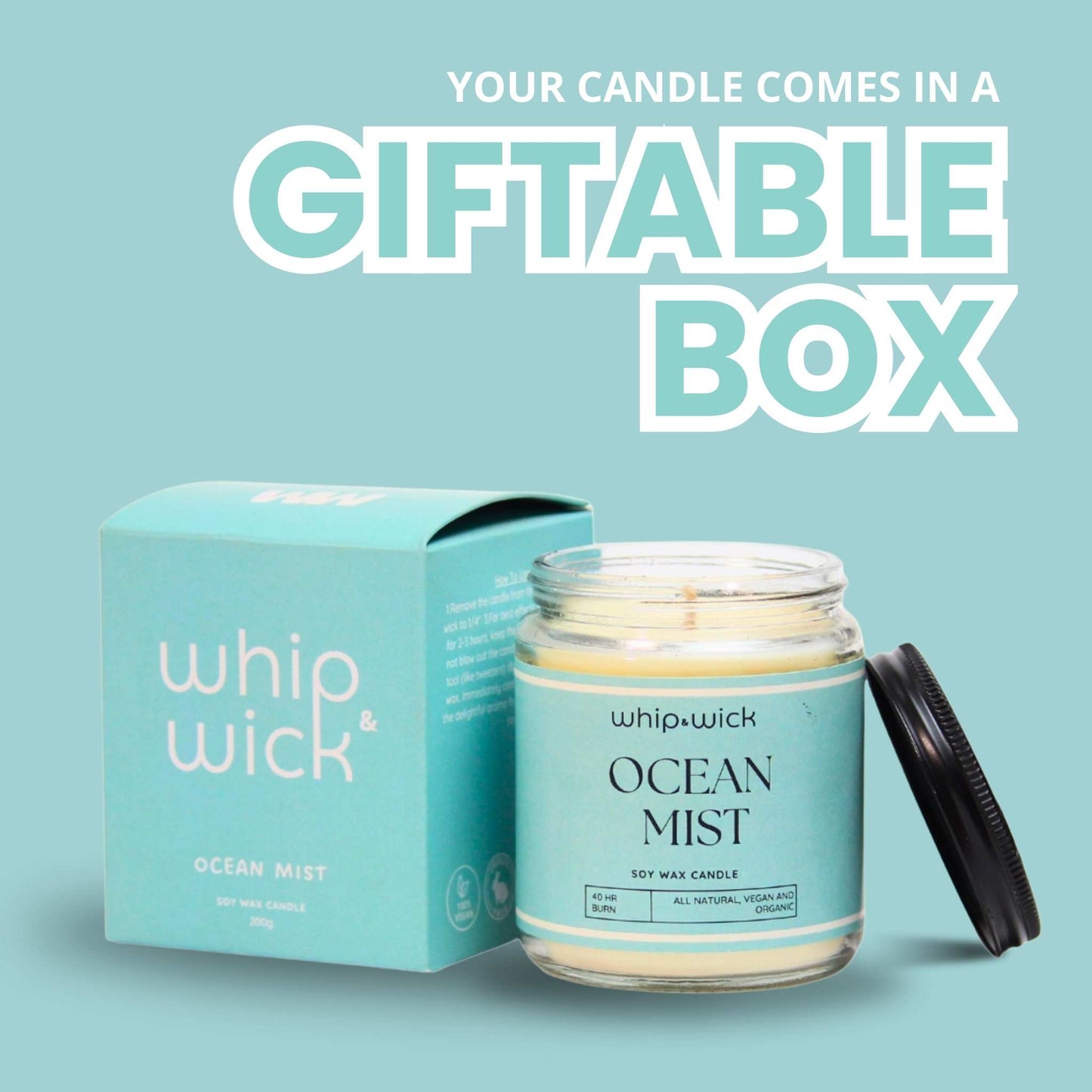 Ocean Mist Scented Candle