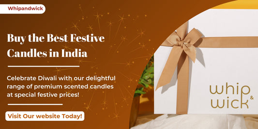 Buy the Best Festive Candles in India – Whipandwick Premium Soy Wax Collection