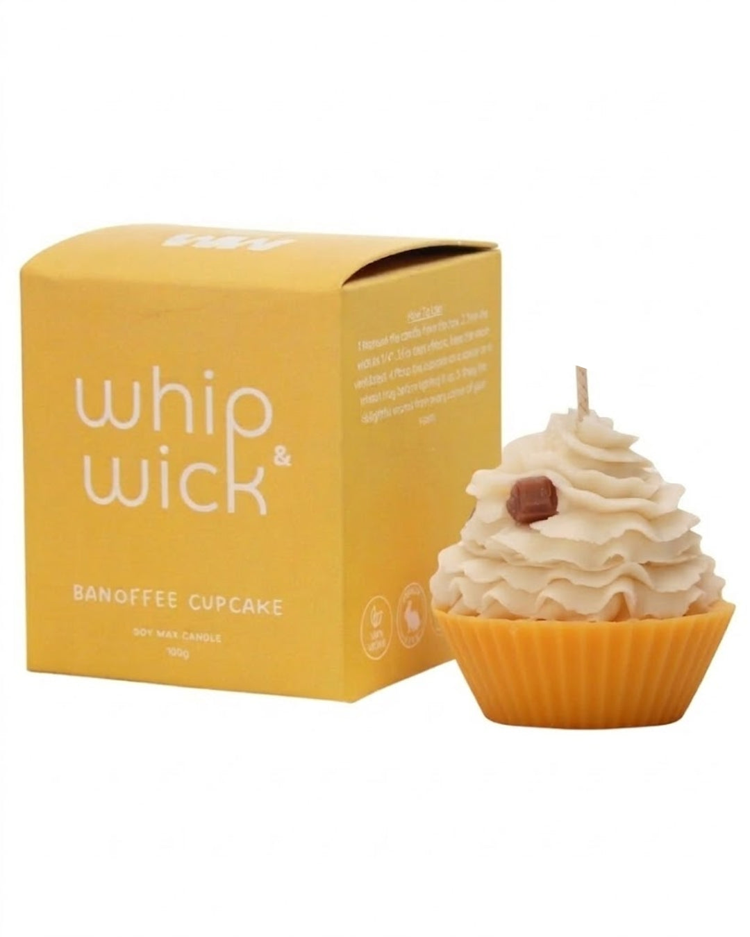 Banoffee Cupcake Scented Candle