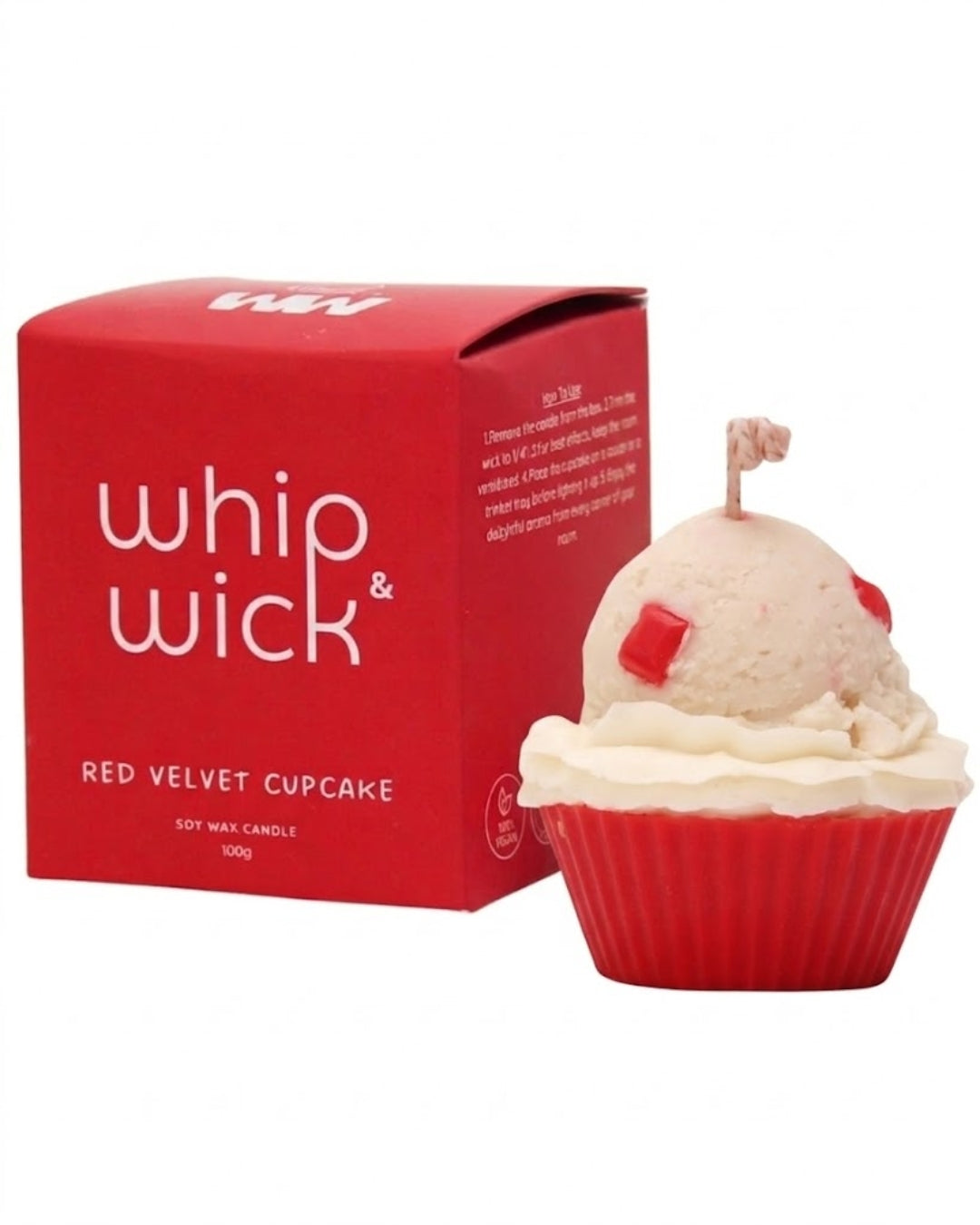 Red Velvet Cupcake Scented Candle