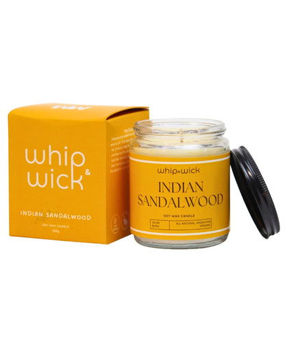 Indian Sandalwood Scented Candle
