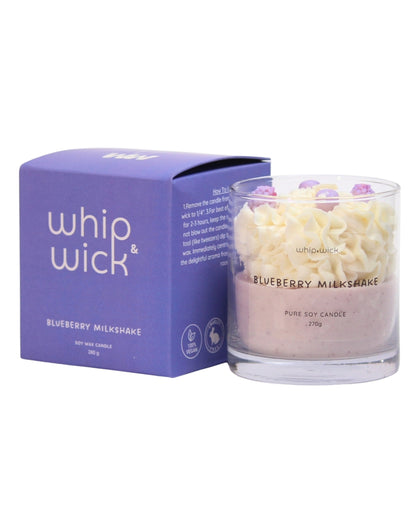 Blueberry Milkshake Scented Candle