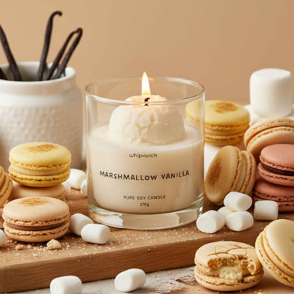 Marshmallow Vanilla Gelato Scented Candle