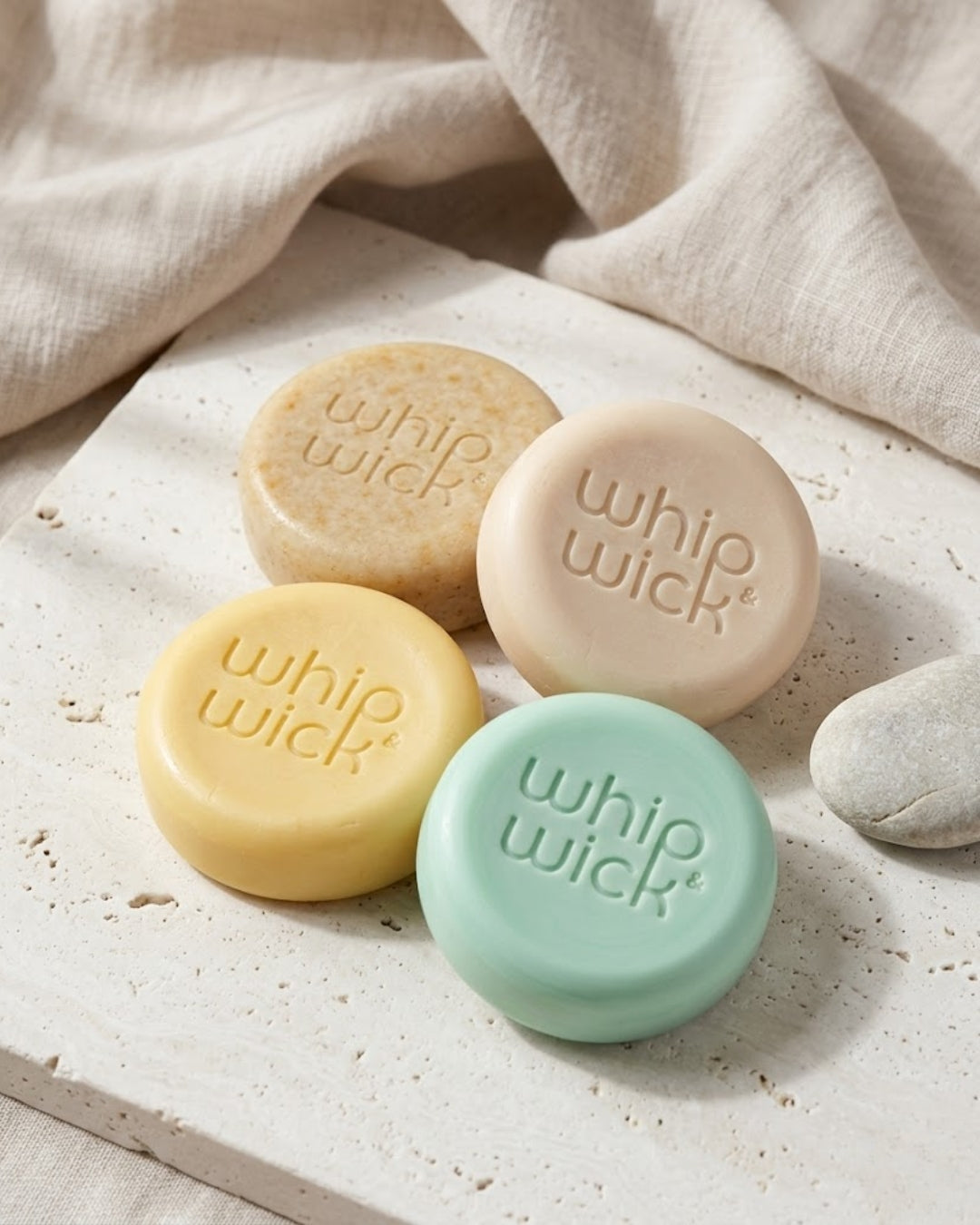 Pack of 4 Soaps- Skincredible, Soaperman, Squeeze the day, Tan Outta Ten