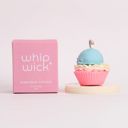 Bubblegum Cupcake Scented Candle