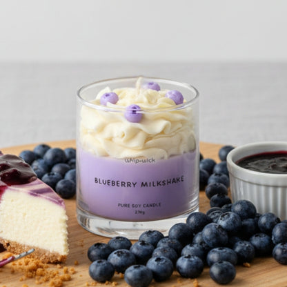Blueberry Milkshake Scented Candle