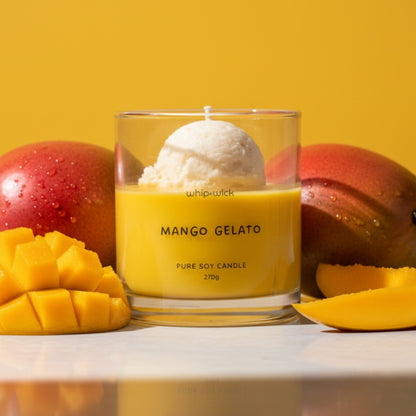 Mango Gelato Scented Candle