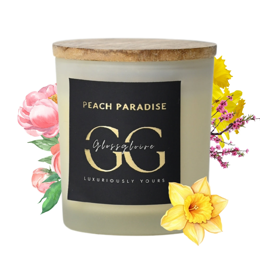 Peach Paradise Luxury Perfume Candle
