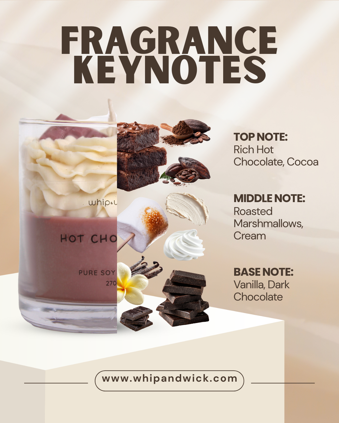 Hot Chocolate Scented Candle