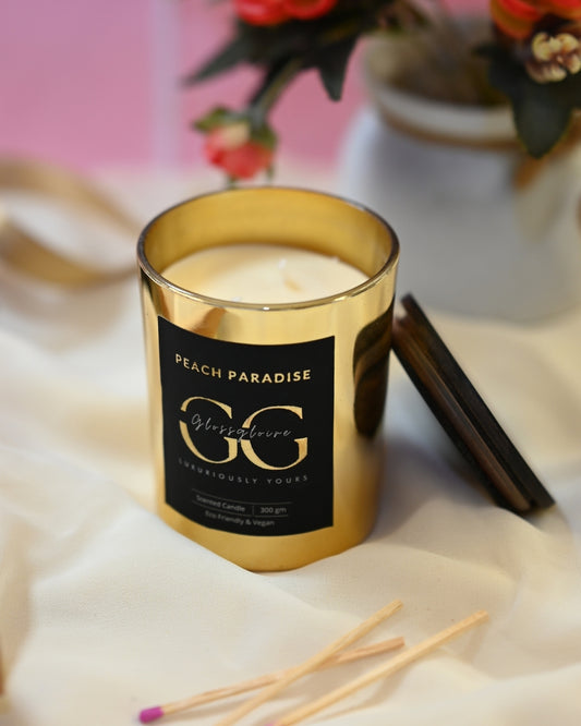 Peach Paradise Luxury Perfume Candle