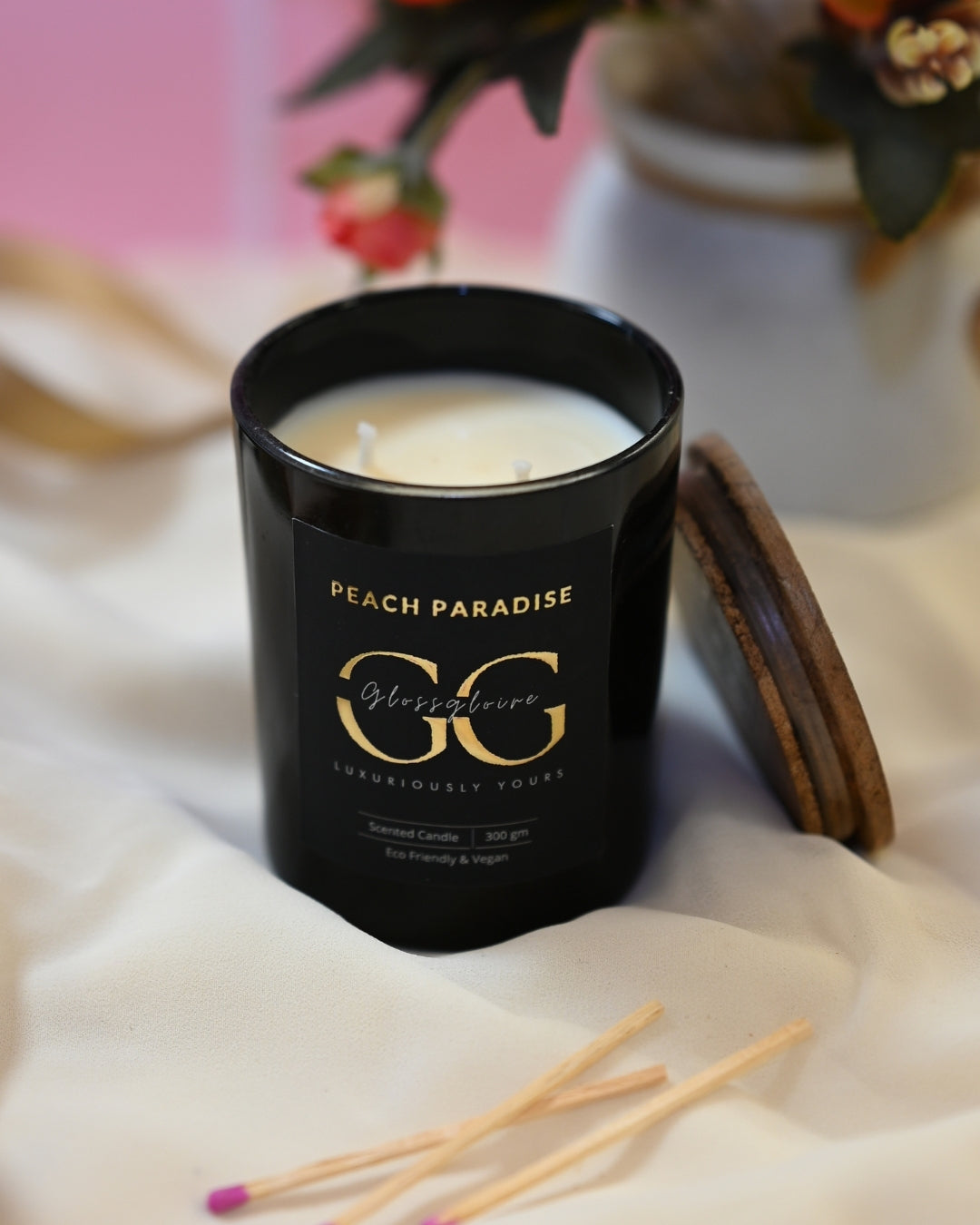 Peach Paradise Luxury Perfume Candle