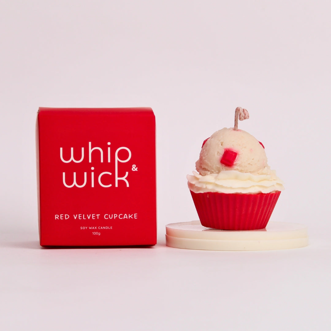 Red Velvet Cupcake Scented Candle