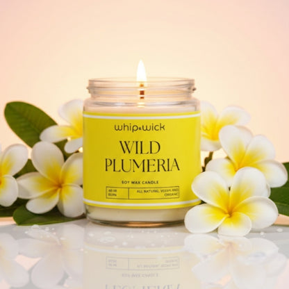 Wild Plumeria Scented Candle