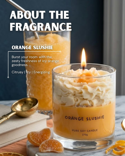 Orange Slushie Scented Candle