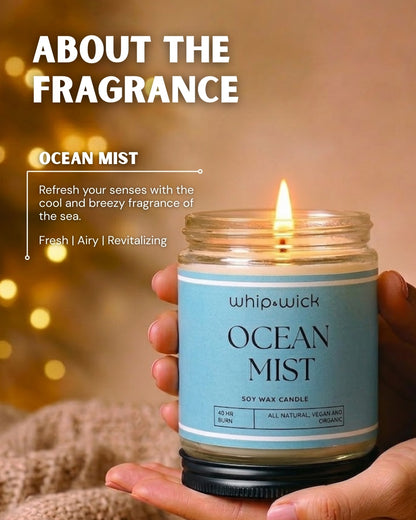Ocean Mist Scented Candle