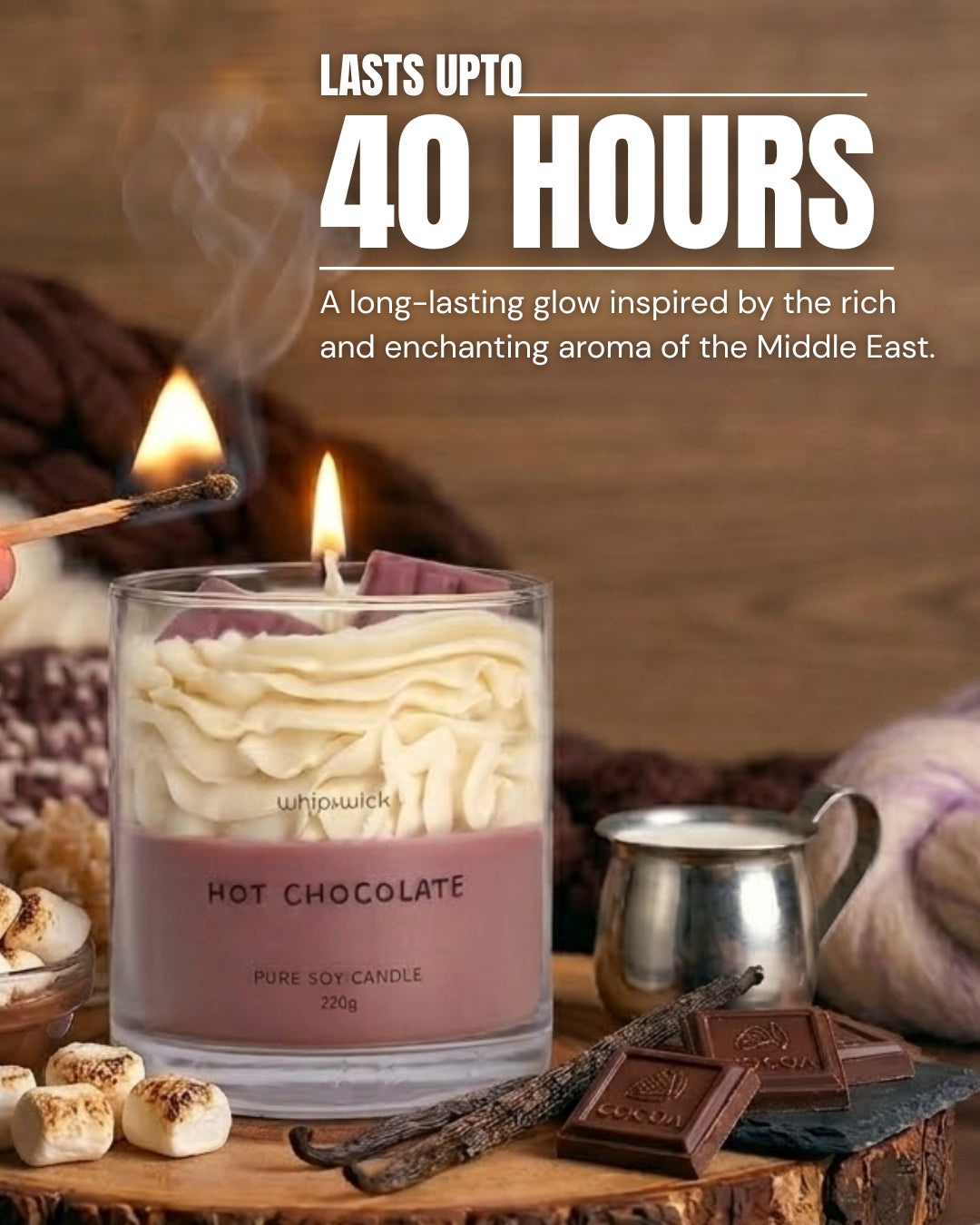 Hot Chocolate Scented Candle