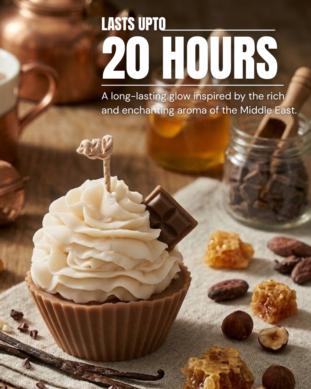 Chocochip Cupcake Scented Candle