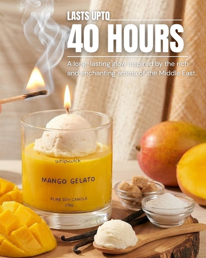 Mango Gelato Scented Candle