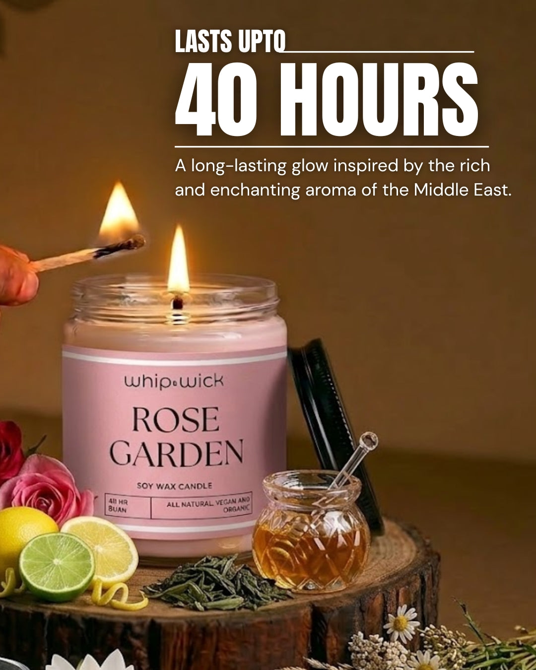 Rose Garden Scented Candle