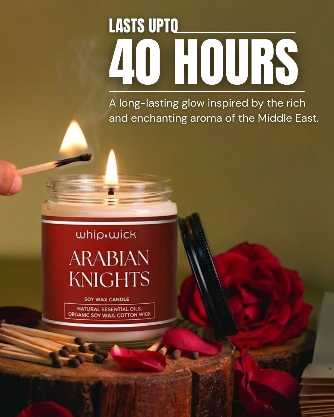 Arabian Knights  Scented Candle