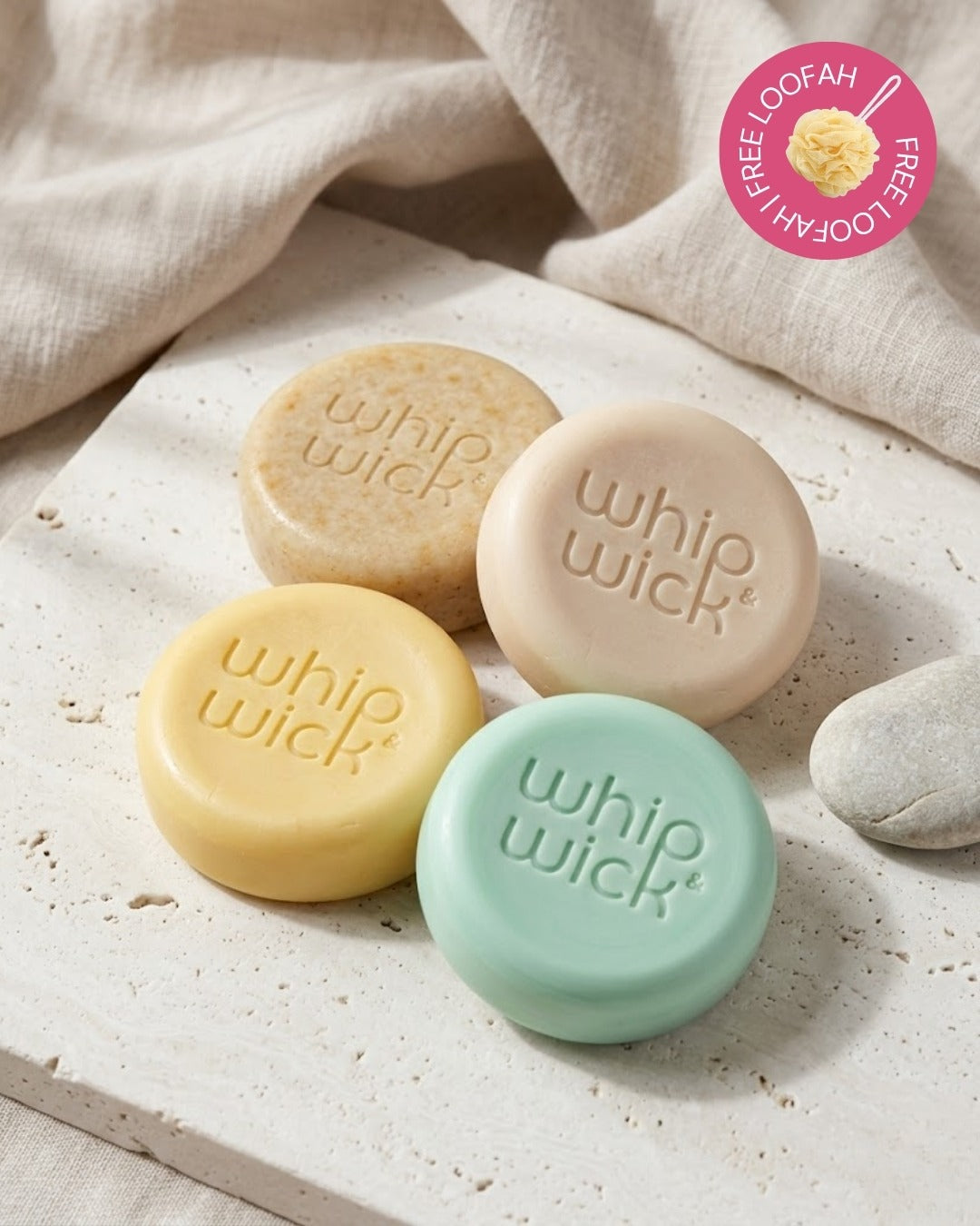 Pack of 4 Soaps- Skincredible, Soaperman, Squeeze the day, Tan Outta Ten