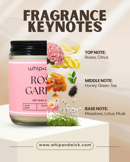 Rose Garden Scented Candle