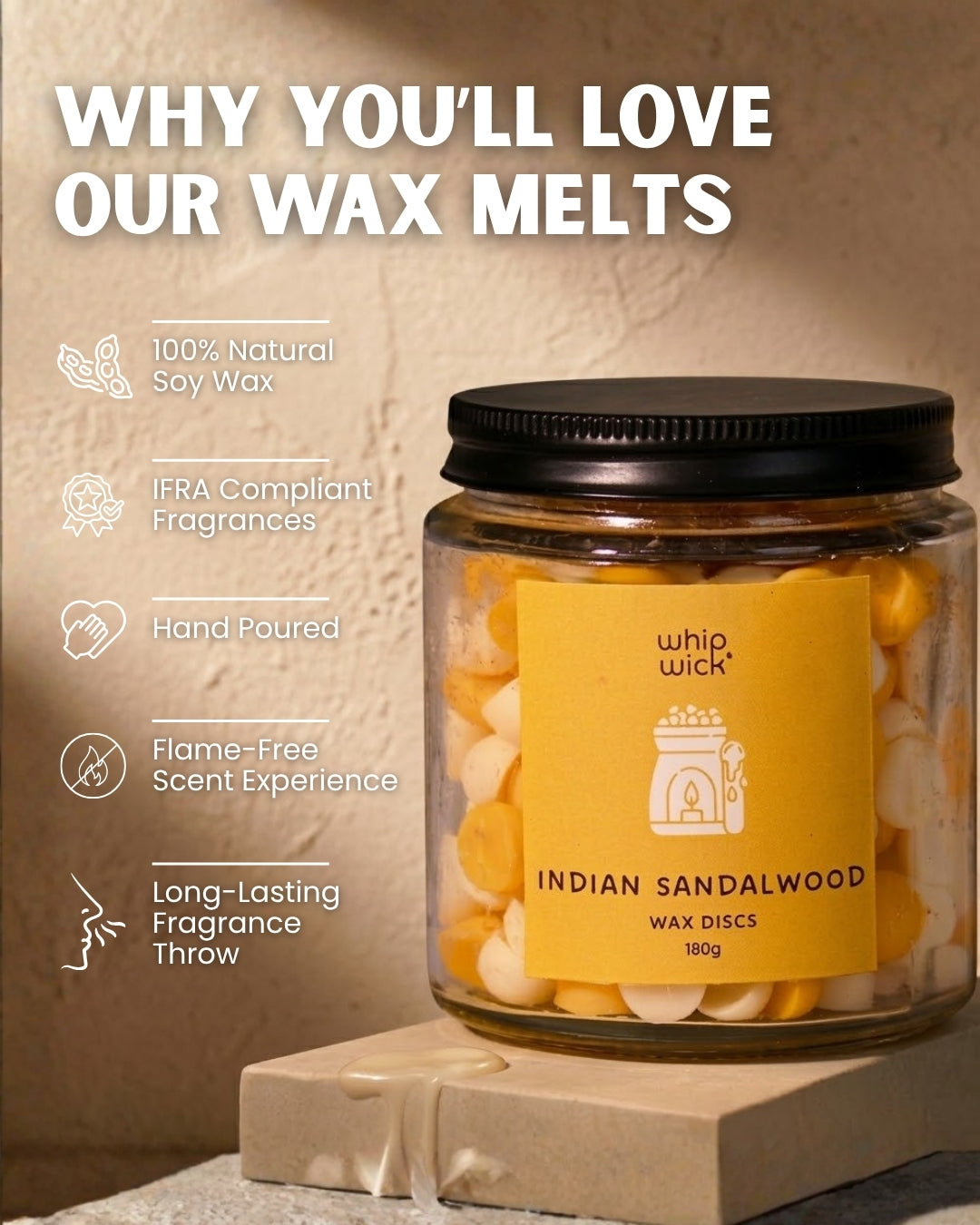 Indian Sandalwood - Wax Melts