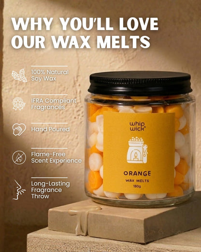 Orange- Wax Melts