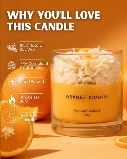 Orange Slushie Scented Candle