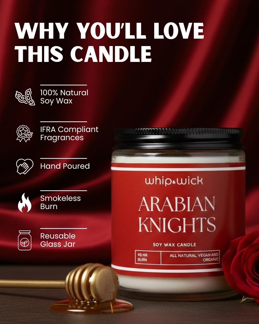 Arabian Knights  Scented Candle