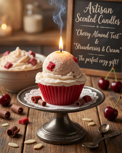 Red Velvet Cupcake Scented Candle