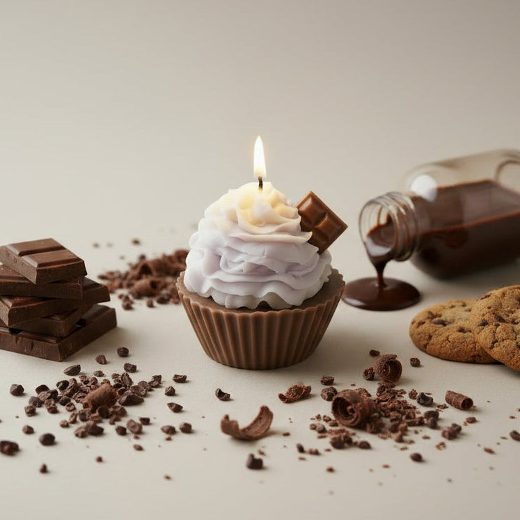 Chocochip Cupcake Scented Candle