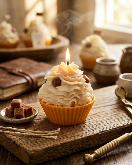 Banoffee Cupcake Scented Candle
