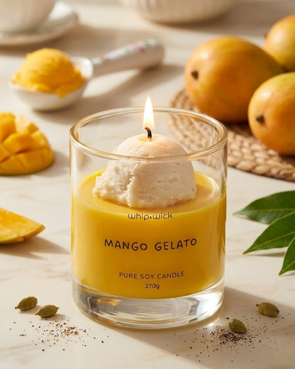 Mango Gelato Scented Candle
