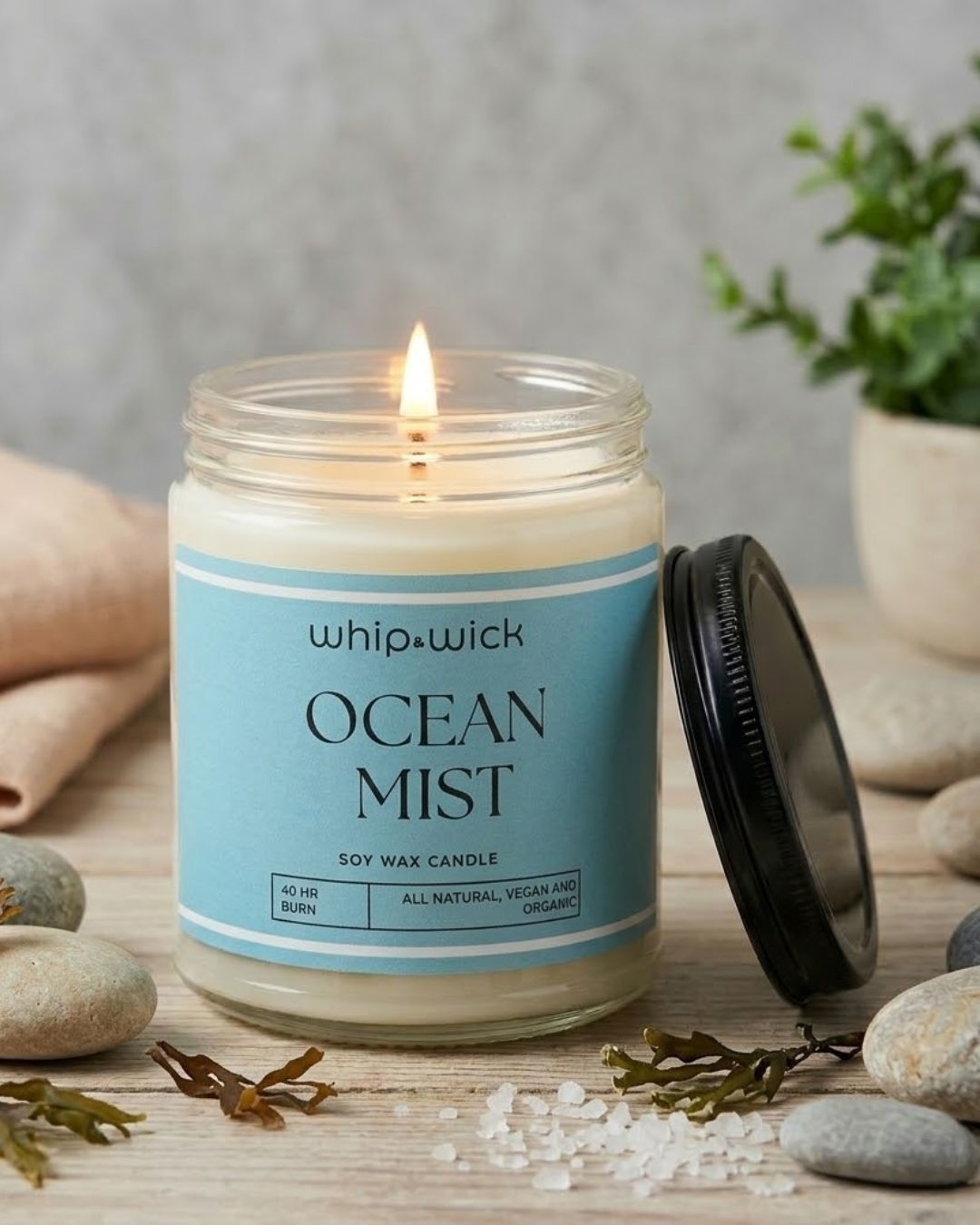 Ocean Mist Scented Candle