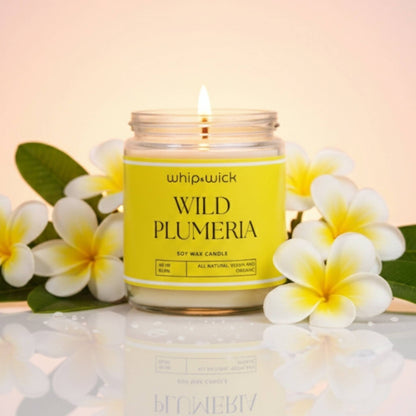 Wild Plumeria Scented Candle