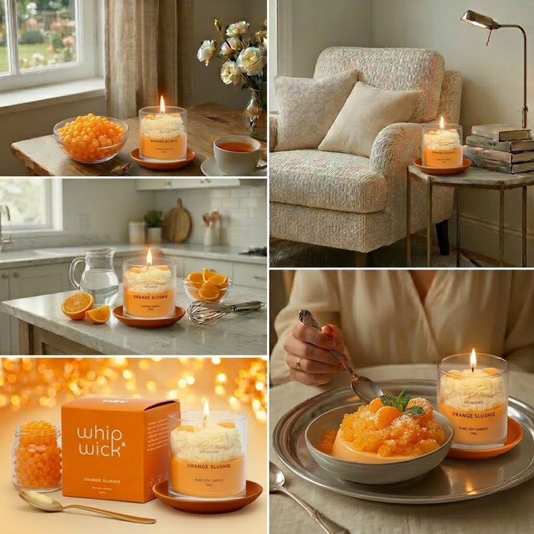 Orange Slushie Scented Candle
