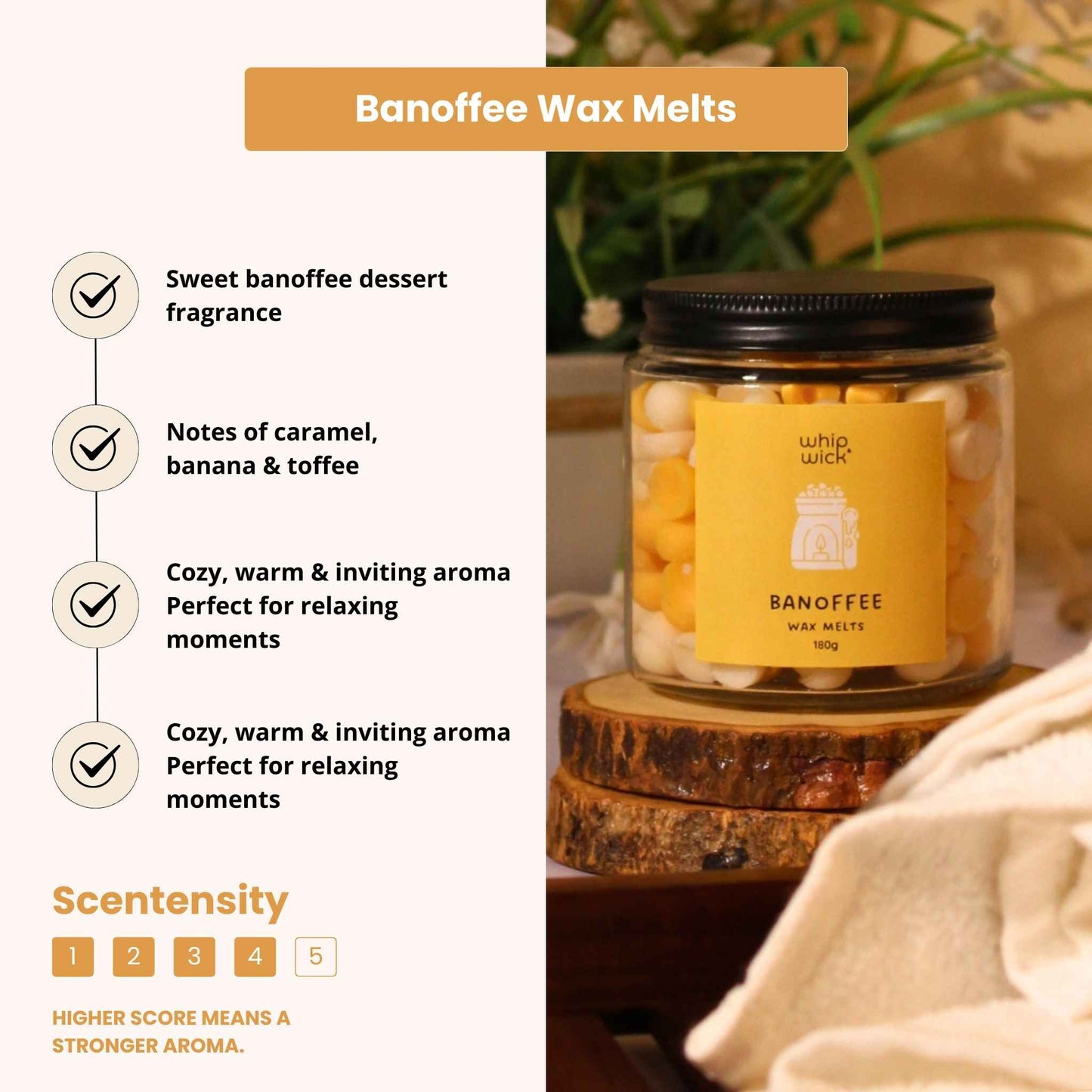 Banoffee - Wax Melts