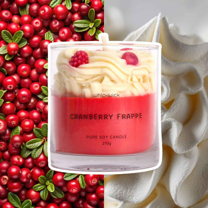 Cranberry Frappe Scented Candle