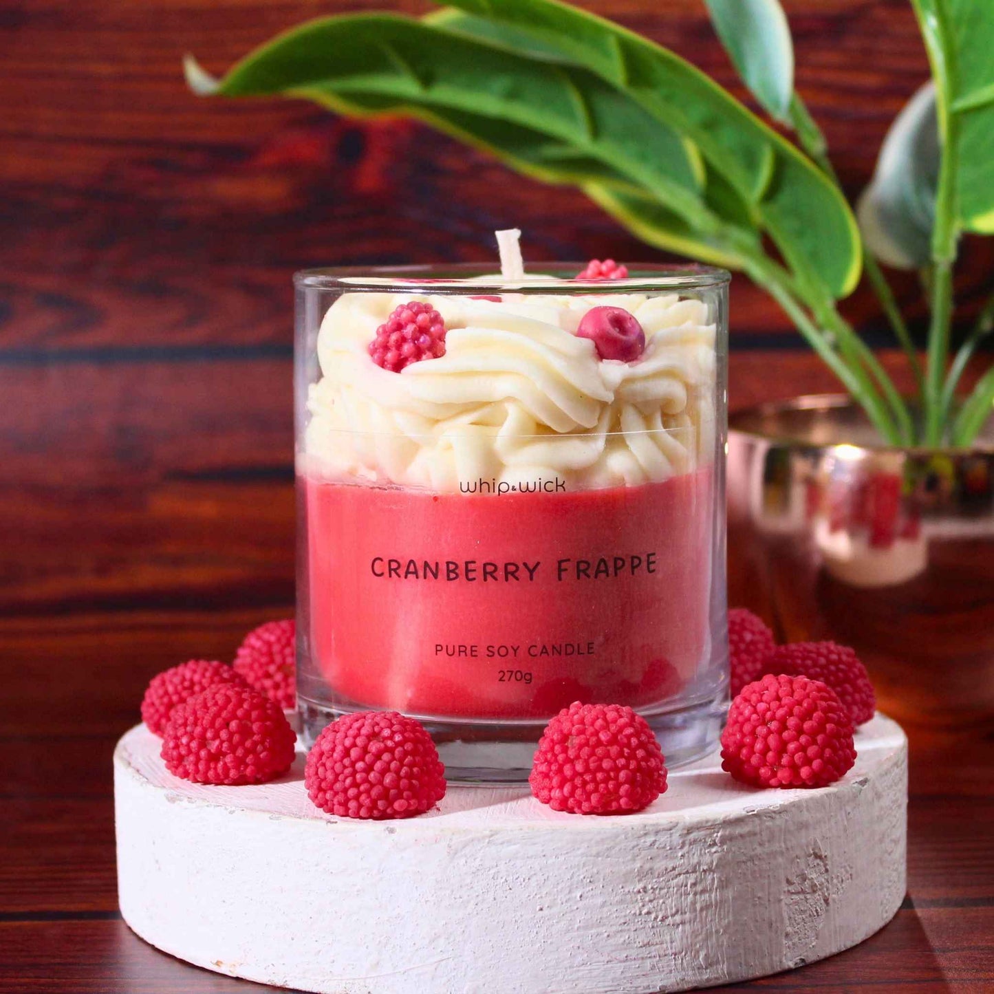 Cranberry Frappe Scented Candle
