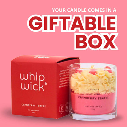 Cranberry Frappe Scented Candle