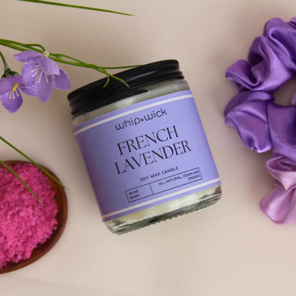 French Lavender Scented Candle
