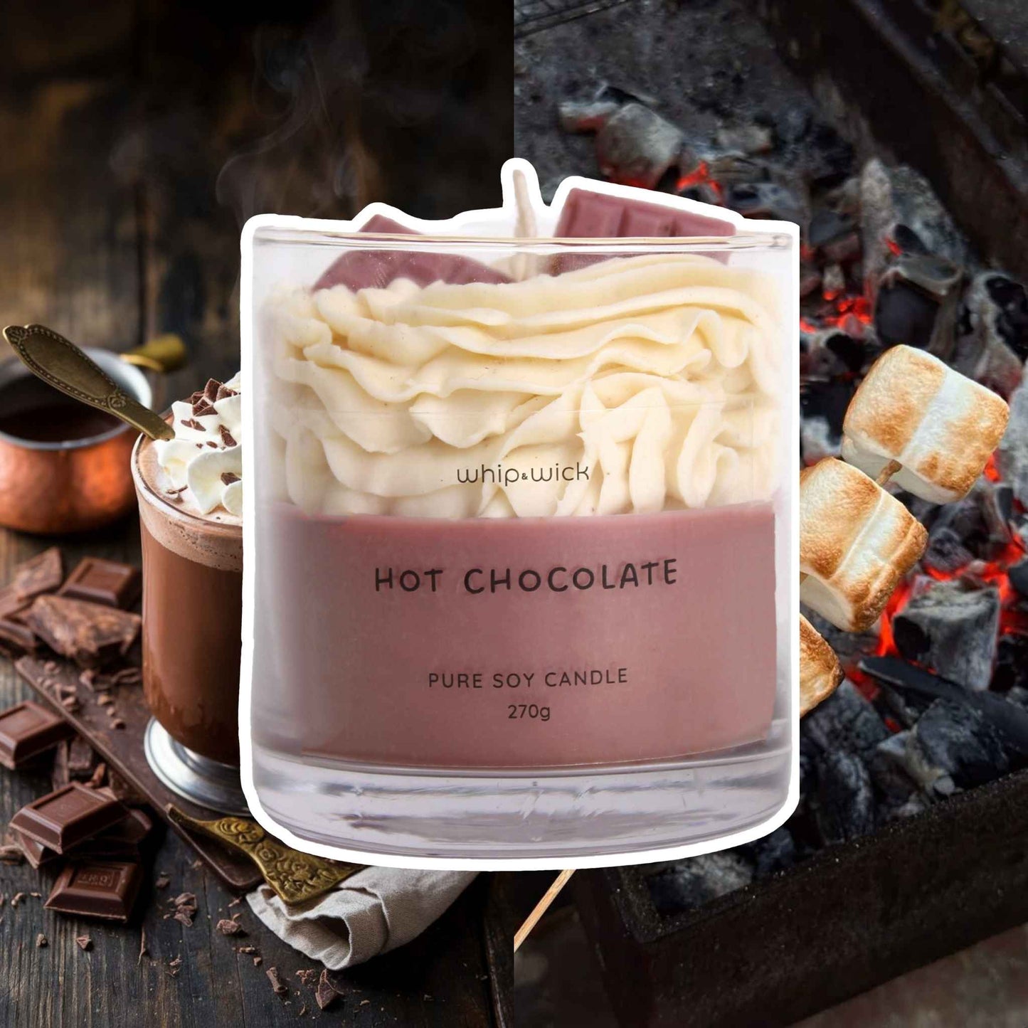 Hot Chocolate Scented Candle