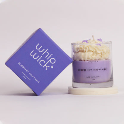 Blueberry Milkshake Scented Candle