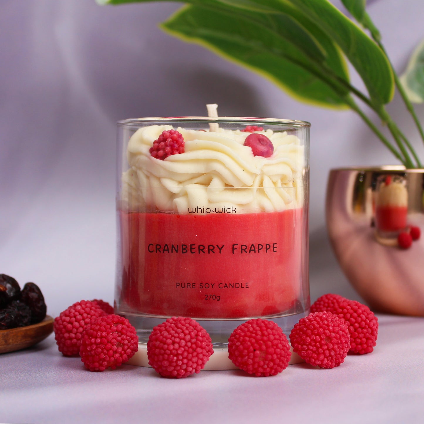 Cranberry Frappe Scented Candle