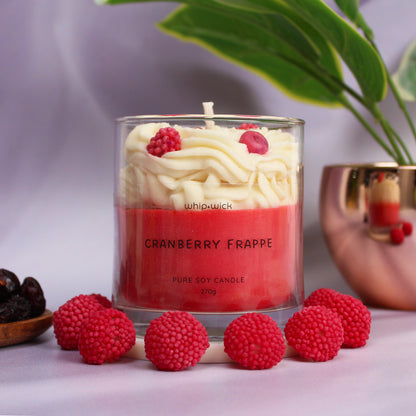 Cranberry Frappe Scented Candle