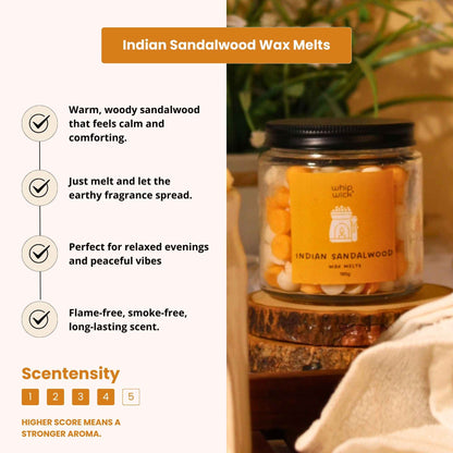 Indian Sandalwood - Wax Melts